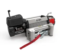 כננת משיכה 12500LBS 24V T-MAX דגם X-POWER כבל פלדה