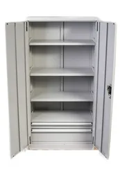 ארון כלים עליון 2 דלתות -900X450X900 מ"מ אפור